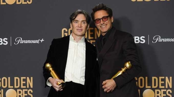 «Оппенгеймер» получил премию «Золотой глобус» как лучший фильм года